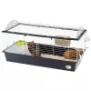 Puuri FERPLAST Casita 120 küülikutele ja merisigadele, metall/plast, 1190×580×600 mm, valge/taupe