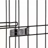 Kõva lemmikloomakandur FERPLAST Superior 770×510×550 mm — metallist/plastist puur väikestele koertele 5–9,9 kg, must
