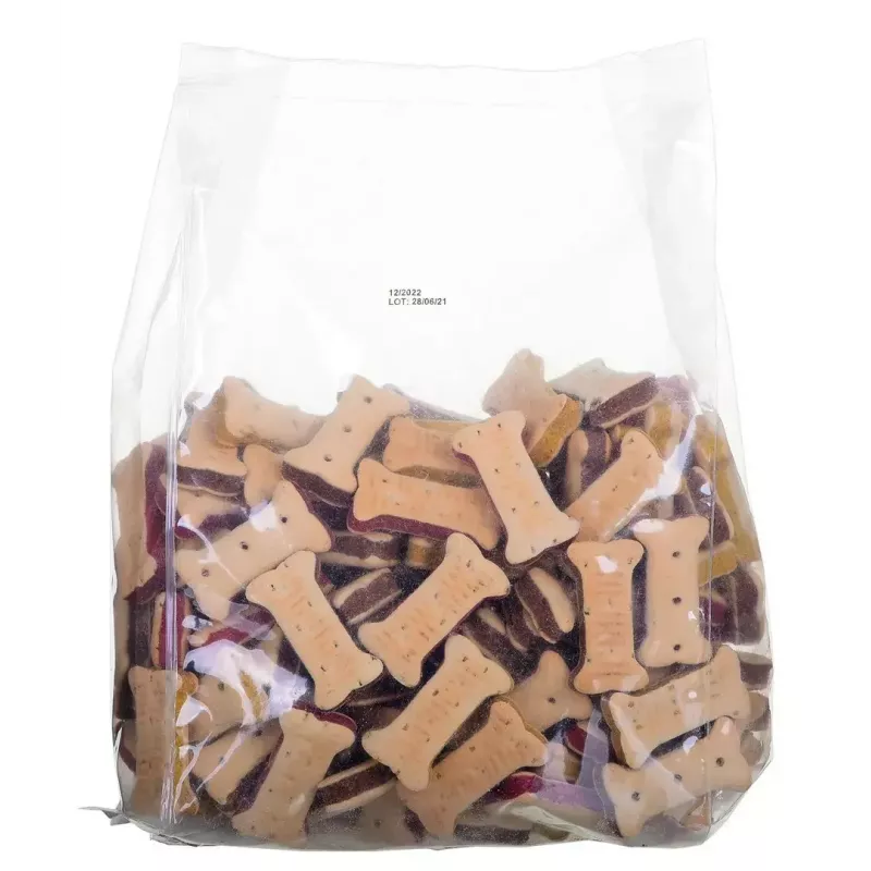 Koerte treeningpreemiad MACED Cube Cookies Mini Mix 1 kg — sorteeritud minikuubikuküpsised, linnulihamaitseline segu