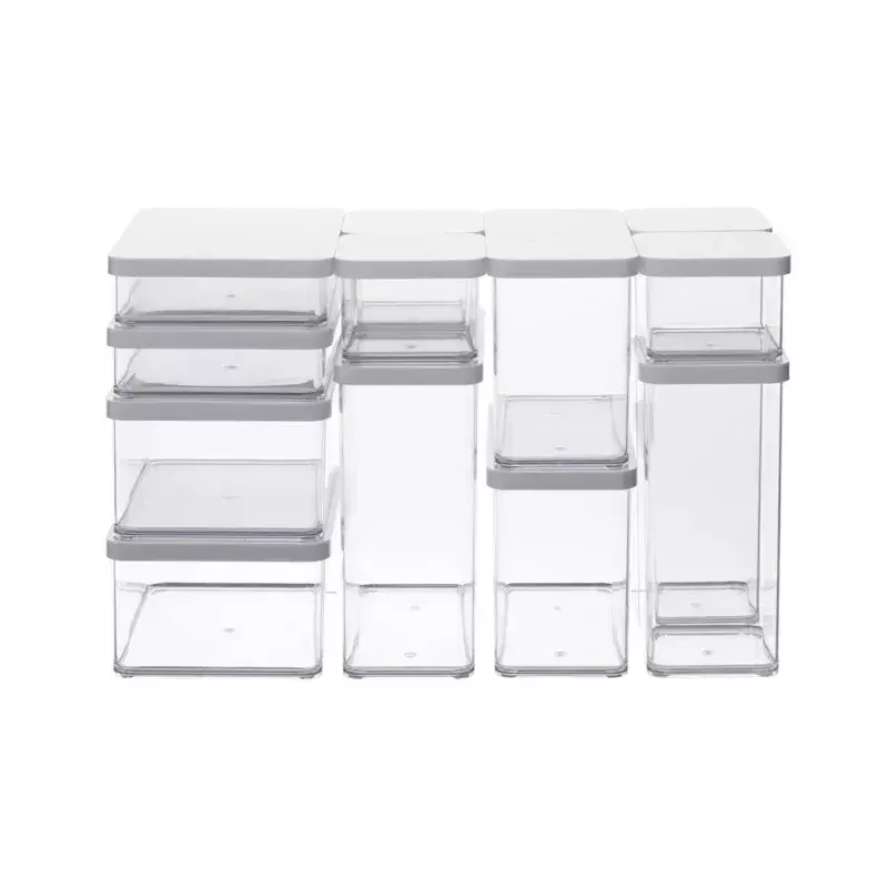 Toidudosaator rotho Loft 11604 ristkülikukujuline 1 L, läbipaistev tehnopolümeer, 100×100×142 mm