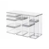 Toidudosaator rotho Loft 11604 ristkülikukujuline 1 L, läbipaistev tehnopolümeer, 100×100×142 mm