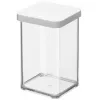 Toidudosaator rotho Loft 11604 ristkülikukujuline 1 L, läbipaistev tehnopolümeer, 100×100×142 mm