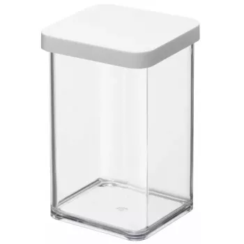 Toidudosaator rotho Loft 11604 ristkülikukujuline 1 L, läbipaistev tehnopolümeer, 100×100×142 mm