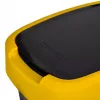 Kolme sektsiooniga jäätmesorteerija rotho Twist 3 × 25 L (tehnopolümeer, must, 252×333×476 mm)