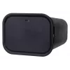 Pesukorv rotho Brisen 50 L ventileeritav plastikust korv kaanega ja riputusauguga, must, 340×431×529 mm