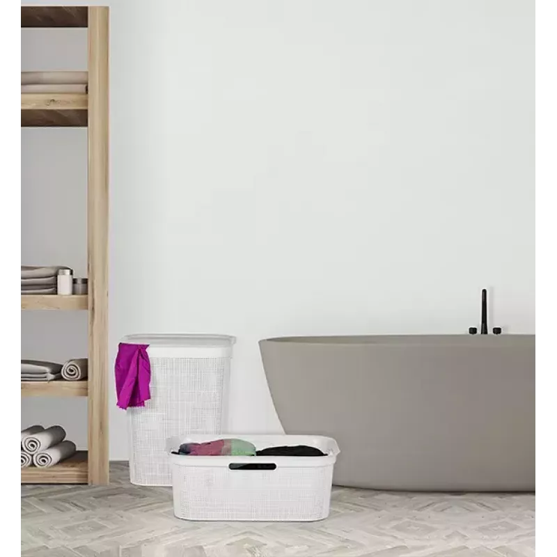 Rotho Brisen pesukorv, 50 l, antratsiithall