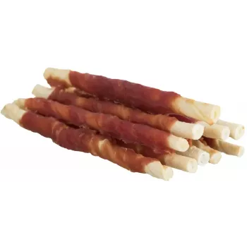 Trixie Dog Chewing Rolls Denta Fun Duck 80 g — närimishambapreemia täiskasvanud koertele, 12 cm