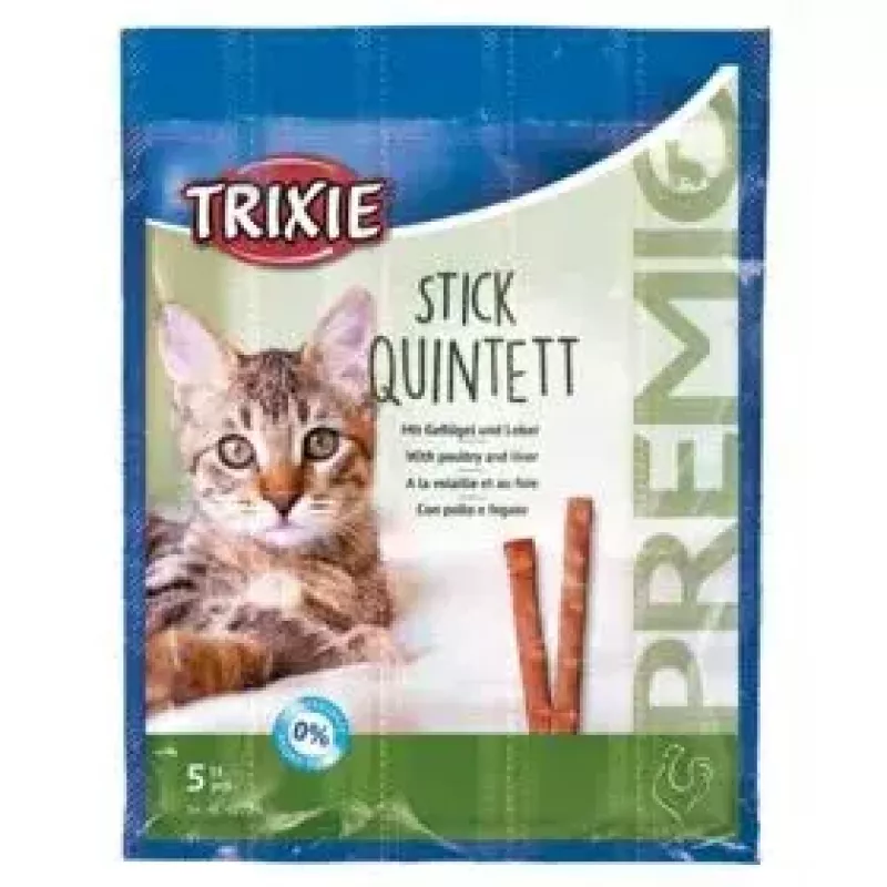 Täiendavad lihased kassi maiuspalad Trixie 42723, kalkunimaitsega, 25 g kotike, pakis 5 tk, valk 33,5%, rasv 20%