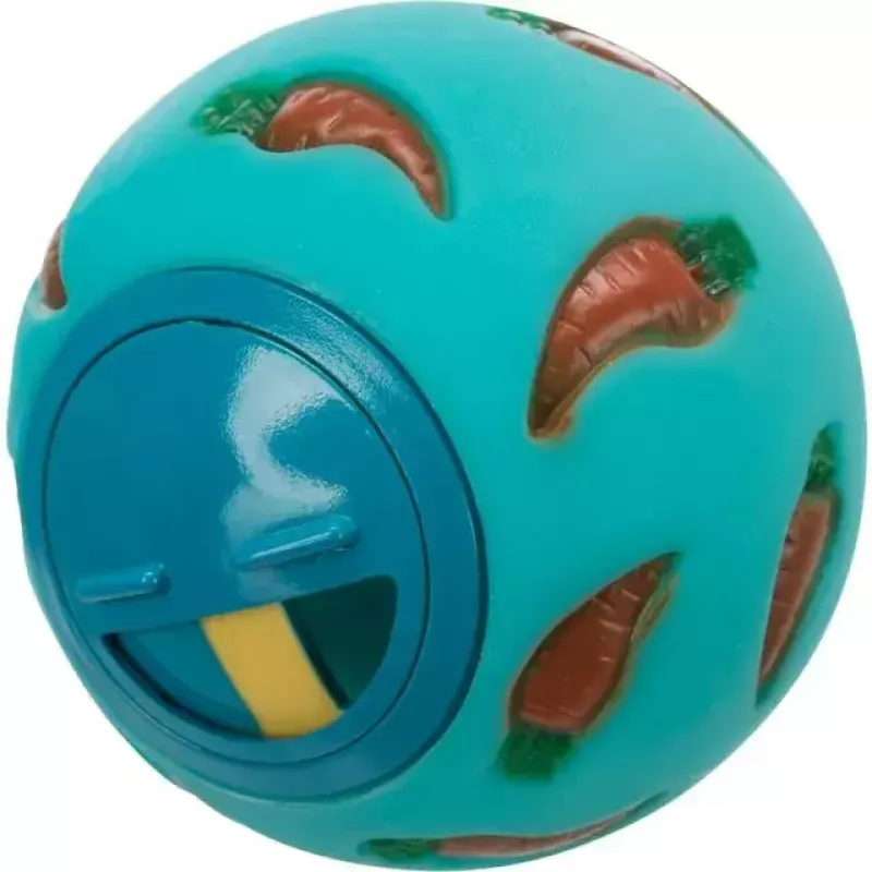 Trixie TX-6275 snäkipall küülikutele, plastik, Ø 7 cm, sortimendis värvid