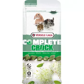 Versele-Laga Crock Herbs suupiste 50 g — ürdimaitseline maius täiskasvanud küülikutele, E-vitamiiniga, säilitusainetevaba, doypack