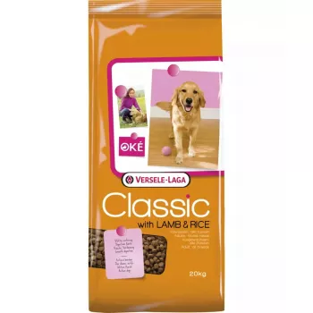 Kuiv koeratoit VERSELE-LAGA Lamb & Rice 20 kg — Täiskasvanud koerad, kõik tõu suurused, 22% valku, 10% rasva