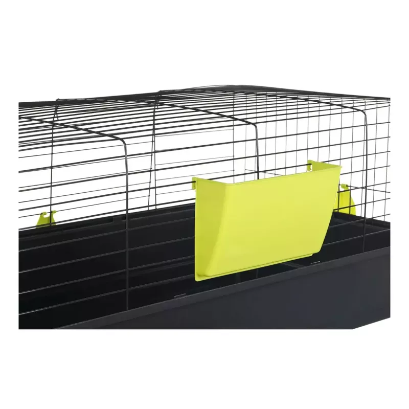 Puuri ZOLUX Classic 100 cm närilistele — metall/plast, 980×520×380 mm, 3 kg, tseladonroheline