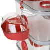Näriliste puur ZOLUX Rody3 Trio — väikeloomaelupaik, metall/plast, 410×270×530 mm, 3 kg, sisaldab jooksuratast