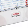 Näriliste puur ZOLUX Rody3 Trio — väikeloomaelupaik, metall/plast, 410×270×530 mm, 3 kg, sisaldab jooksuratast