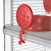 Näriliste puur ZOLUX Rody3 Trio — väikeloomaelupaik, metall/plast, 410×270×530 mm, 3 kg, sisaldab jooksuratast