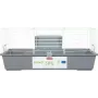 Näriliste puur ZOLUX Primo 80 cm — valge/hall, 80 cm pikkus, 810×360×540 mm, metall/plastik