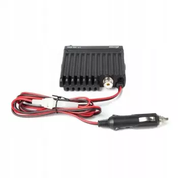 Autoraadio Luiton LT-198, 40 AM/FM kanalit, 4 W, 12–24 V, must, sigaretisüütaja pistik