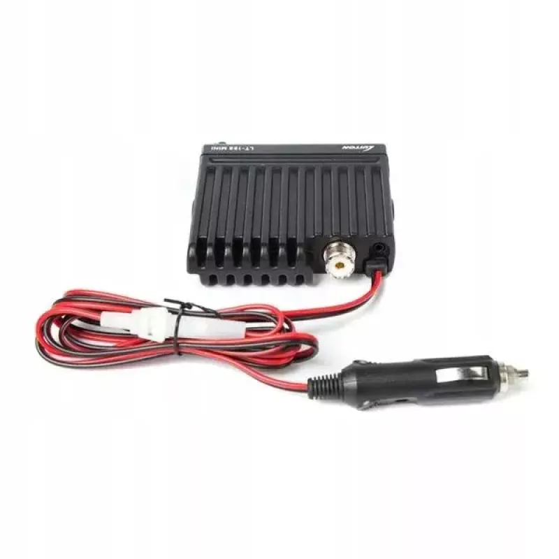 Autoraadio Luiton LT-198, 40 AM/FM kanalit, 4 W, 12–24 V, must, sigaretisüütaja pistik
