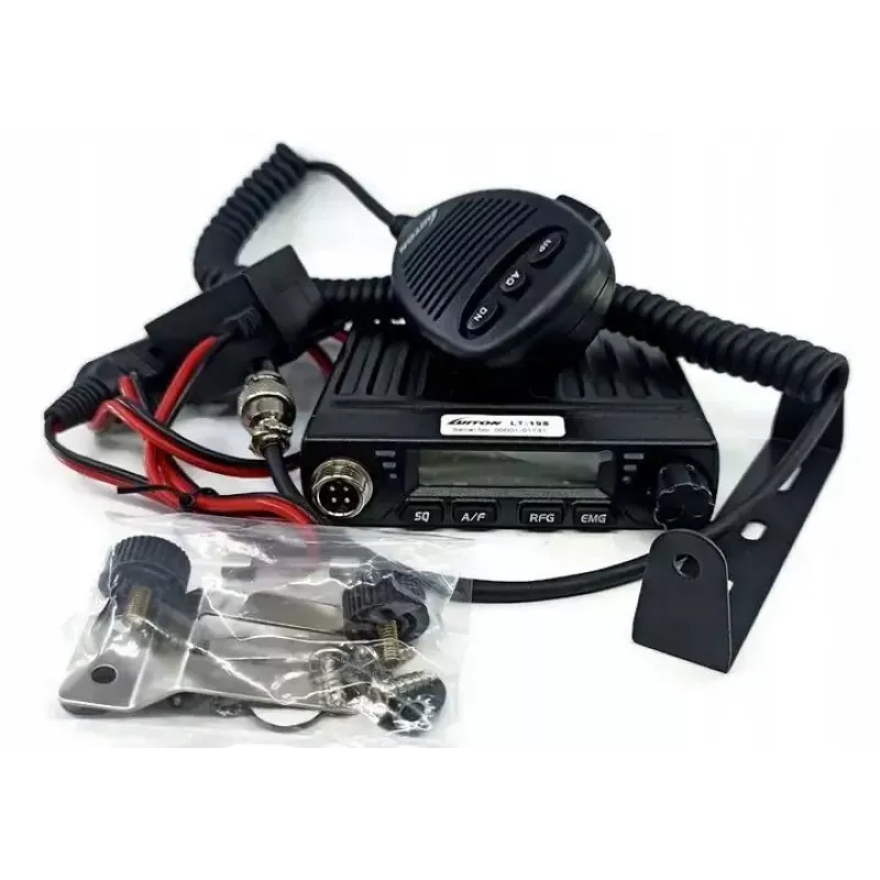 Autoraadio Luiton LT-198, 40 AM/FM kanalit, 4 W, 12–24 V, must, sigaretisüütaja pistik