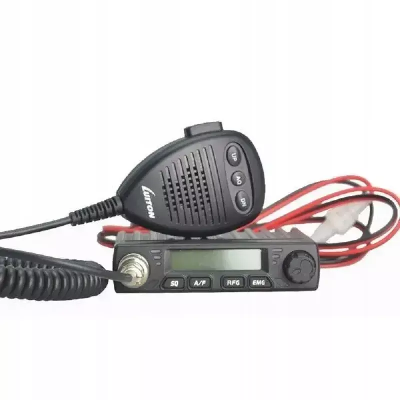 Autoraadio Luiton LT-198, 40 AM/FM kanalit, 4 W, 12–24 V, must, sigaretisüütaja pistik