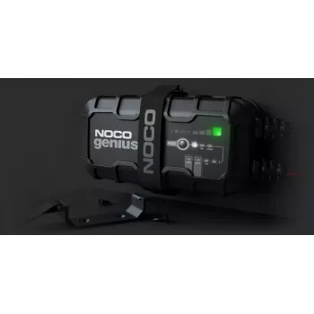 Akulaadija NOCO GENIUS10 EU 10 A 6 V ja 12 V akudele — hooldus ja sulfaadieemaldus, 150 W, Li‑Ion/AGM/Gel, IPX veekindel