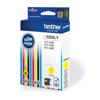 Brother LC525XL-Y tindikassett Originaal Extra (Super) High Yield Kollane