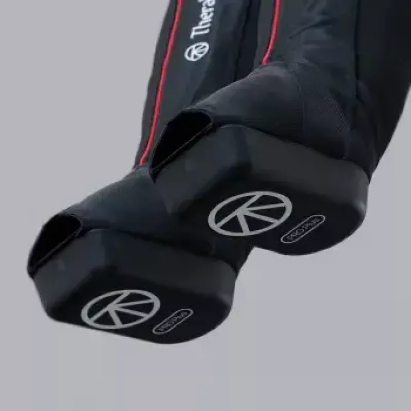 Survesaapad Therabody Recovery Air Jetboots Pro Plus — Täispikad, tavalised, pneumaatilised 20–100 mmHg, vibratsioon, LCD, taaslaetav