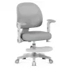 Pöördtool mark adler Junior 5.0 — ergonoomiline võrk seljatugi, vahtpolsterdatud iste, reguleeritav kõrgus 42–54 cm, hall