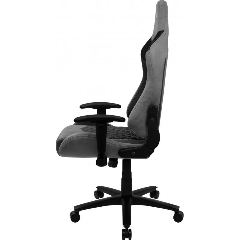 Mängutool AEROCOOL DUKE AeroSuede Must Hall — 2D käetoed, liblikmehhanism, max kasutaja 150 kg