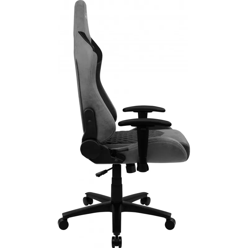 Mängutool AEROCOOL DUKE AeroSuede Must Hall — 2D käetoed, liblikmehhanism, max kasutaja 150 kg