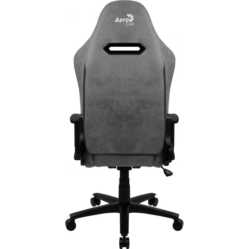 Mängutool AEROCOOL DUKE AeroSuede Must Hall — 2D käetoed, liblikmehhanism, max kasutaja 150 kg