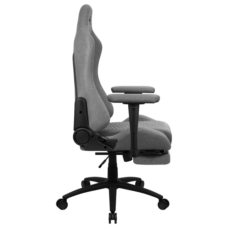 Aerocool ROYALASHGR Premium Ergonomic Gaming Chair Legrest Aeroweave Technology hall