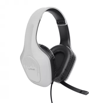Trust GXT 415W Zirox Peakomplekt Juhtmega Peapael Mängimine Valge
