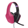 Trust GXT 415P Zirox Peakomplekt Juhtmega Peapael Mängimine Roosa