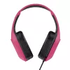 Trust GXT 415P Zirox Peakomplekt Juhtmega Peapael Mängimine Roosa