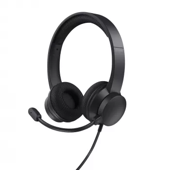 Trust Ayda Headset Wired Head-band Calls/Music USB Type-A Must