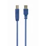 GEMBIRD USB 3.0 kaabel A-pistik/B-pistik 3 m – sinine