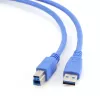 GEMBIRD USB 3.0 kaabel A-pistik/B-pistik 3 m – sinine