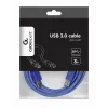 GEMBIRD USB 3.0 kaabel A-pistik/B-pistik 3 m – sinine