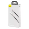 BASEUS Fast Charge Cafule andmekaabel - USB Type-A Lightningule - 480Mbps (2.4A PD) - 1m - Must