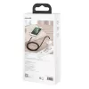 BASEUS Fast Charge Cafule andmekaabel - USB Type-A Lightningule - 480Mbps (2.4A PD) - 1m - Must