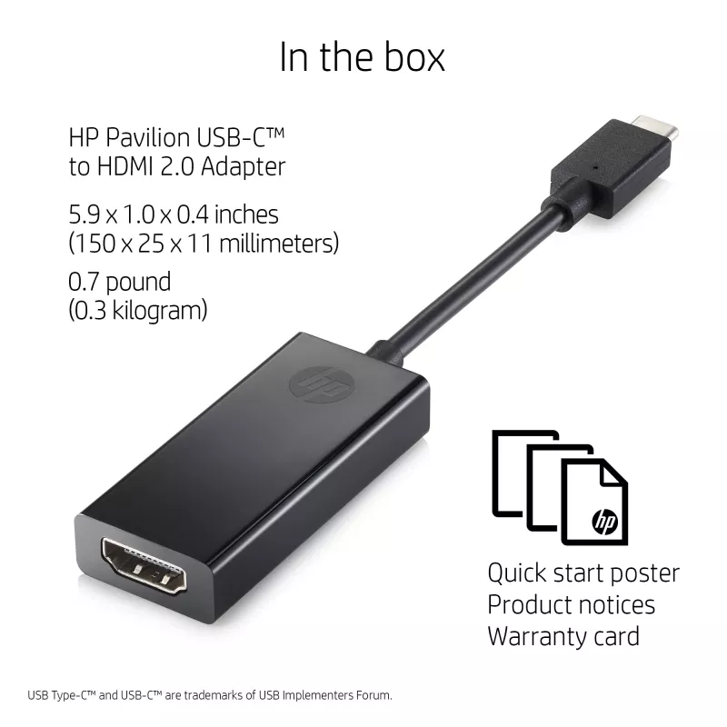 HP 2PC54AA liidesekaardid/adapter HDMI