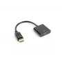 LANBERG Adapter DisplayPort(m)->hdmi(f) 10cm