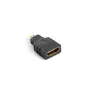 Lanberg AD-0015-BK kaabel adapter HDMI Micro HDMI Must