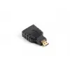 Lanberg AD-0015-BK kaabel adapter HDMI Micro HDMI Must