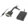 LANBERG Video kaabliadapter HDMI Type A (standard) VGA (d-sub) 0.2m Must