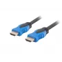 LANBERG HDMI-kaabel – M/m V2.0 kaabel 4k Cu – 0,5 m Must