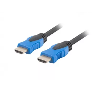 HDMI-kaabel LANBERG CA-HDMI-20CU-0030-BK — 3 m, HDMI tüüp A isaselt isasele, 18 Gbit/s, 4K@60Hz (3840×2160), ARC, HDMI Ethernet