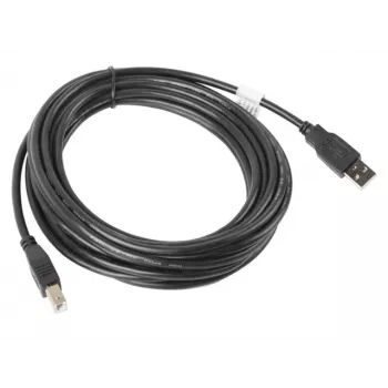 LANBERG USB-a(m)->USB-b(m) 2.0 kaabel 5m must