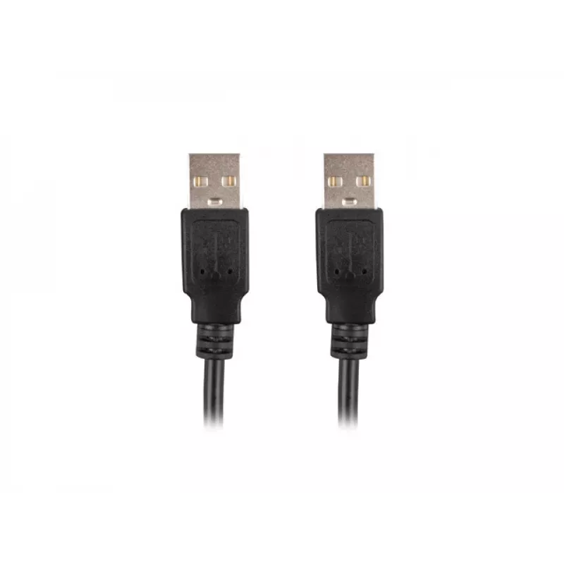 LANBERG USB-A-pistik/Isane 2.0 kaabel 1m Must